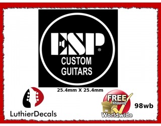 ESP Custom Guitars Decal #98wb